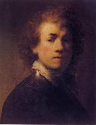 REMBRANDT Harmenszoon van Rijn Self-portrait. France oil painting artist